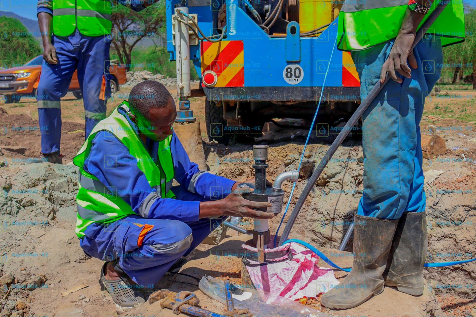 Borehole Pump Installation in Kenya