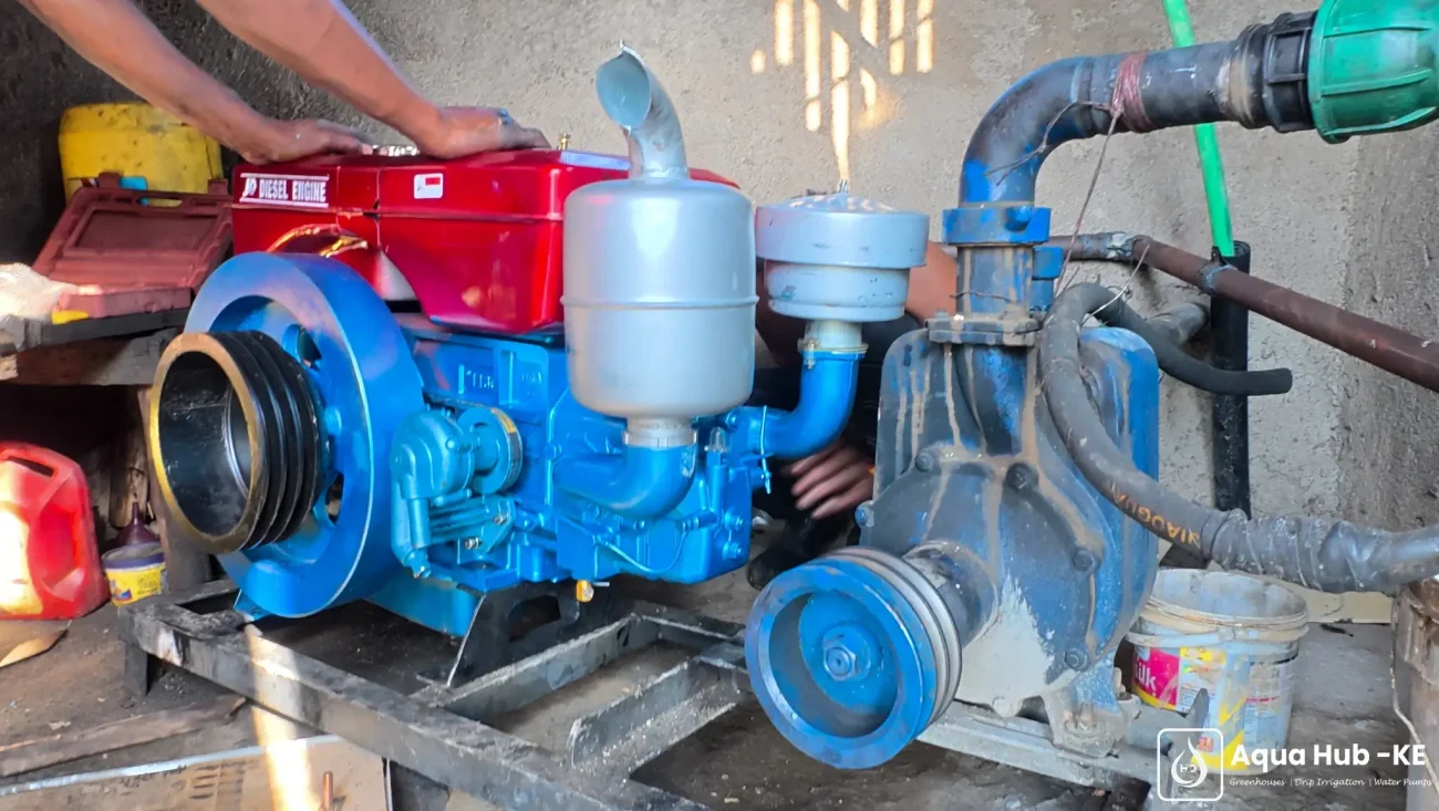 Fuel water pump in Kenya