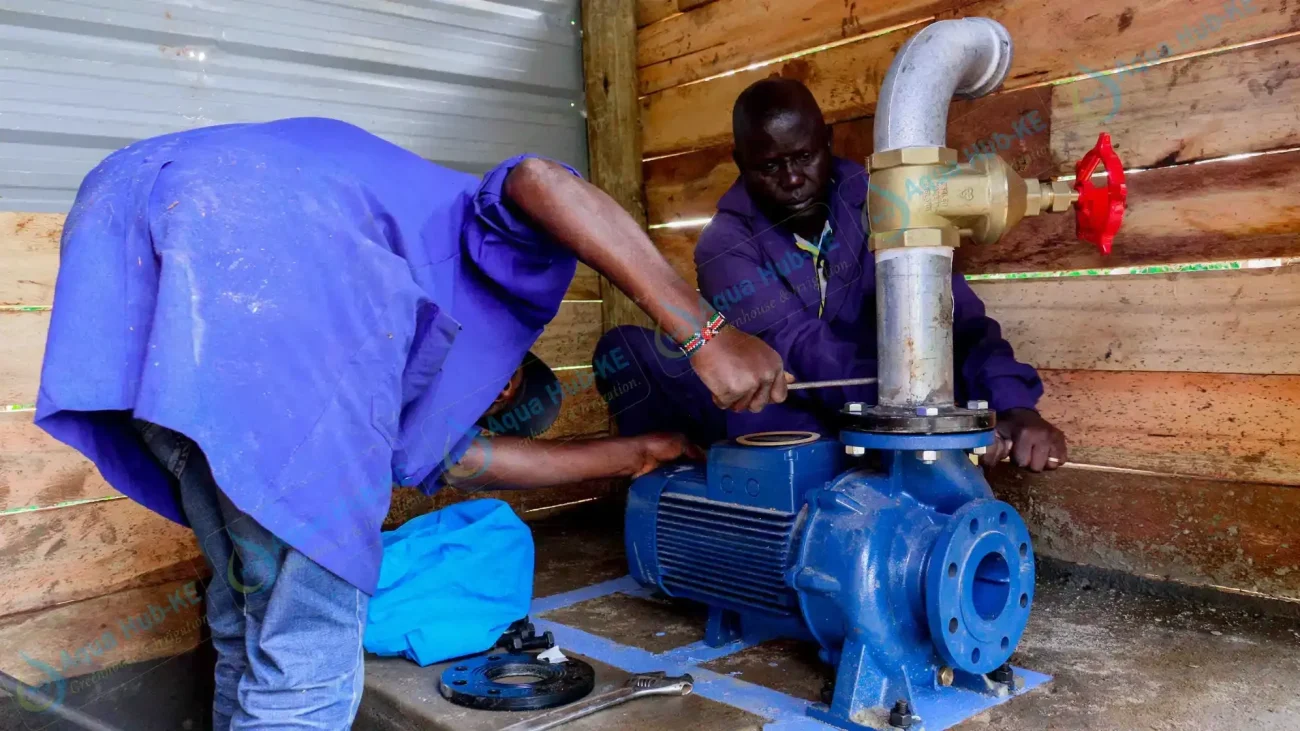 Booster Pump installation by Aqua Hub Kenya