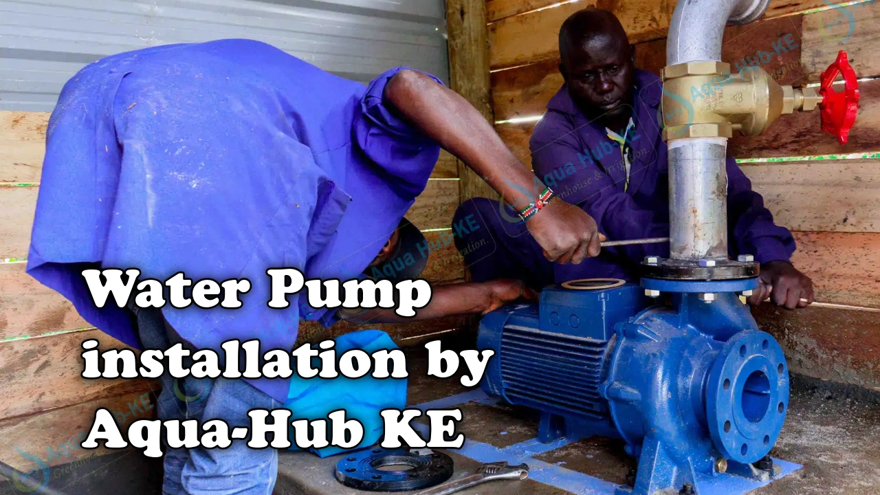 Water Pump Installation by Aqua Hub KE