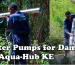 Water pumps for dams in Kenya
