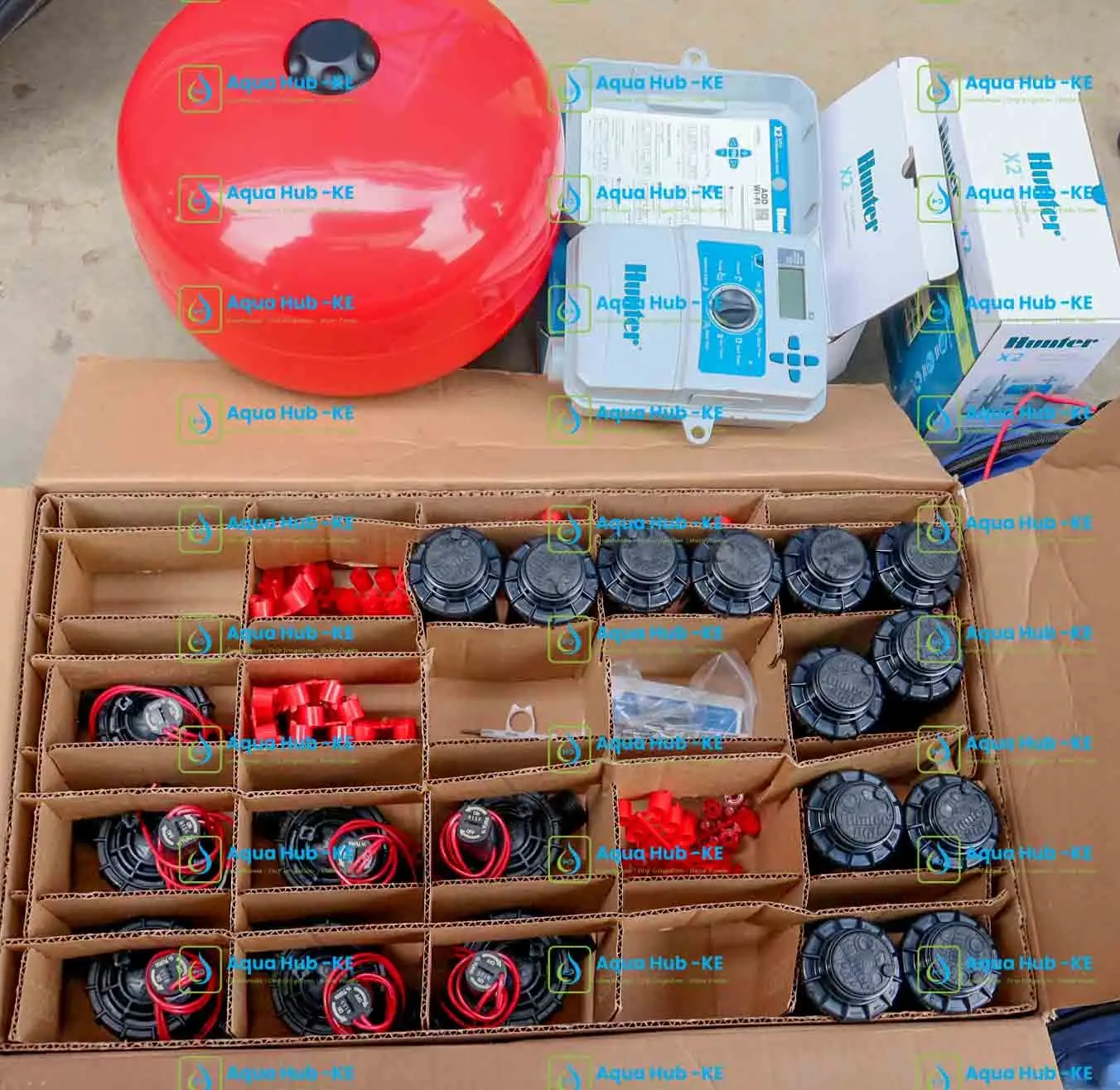 Pressure tanks and fittings by Aqua Hub Kenya