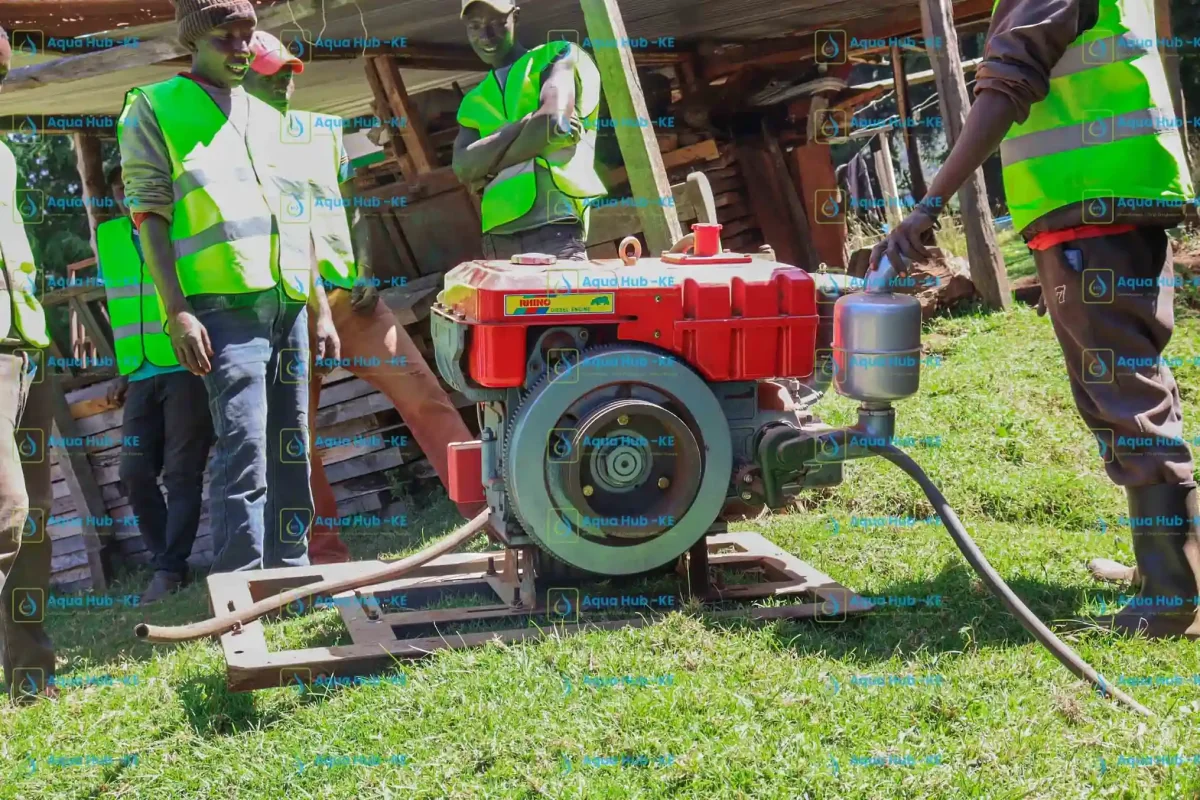 JD engine for water pumps by Aqua Hub Kenya