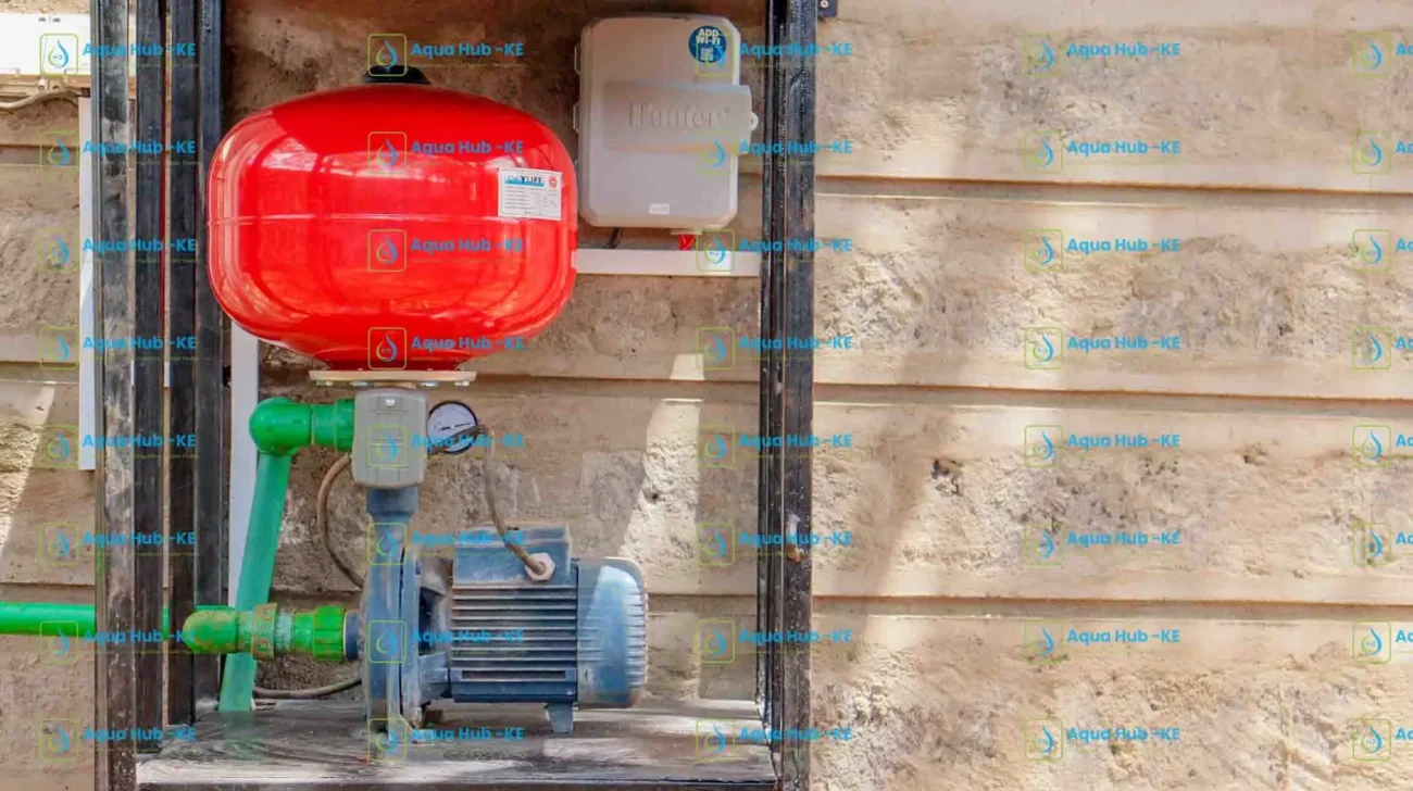 Pressure pump for lawn irrigation