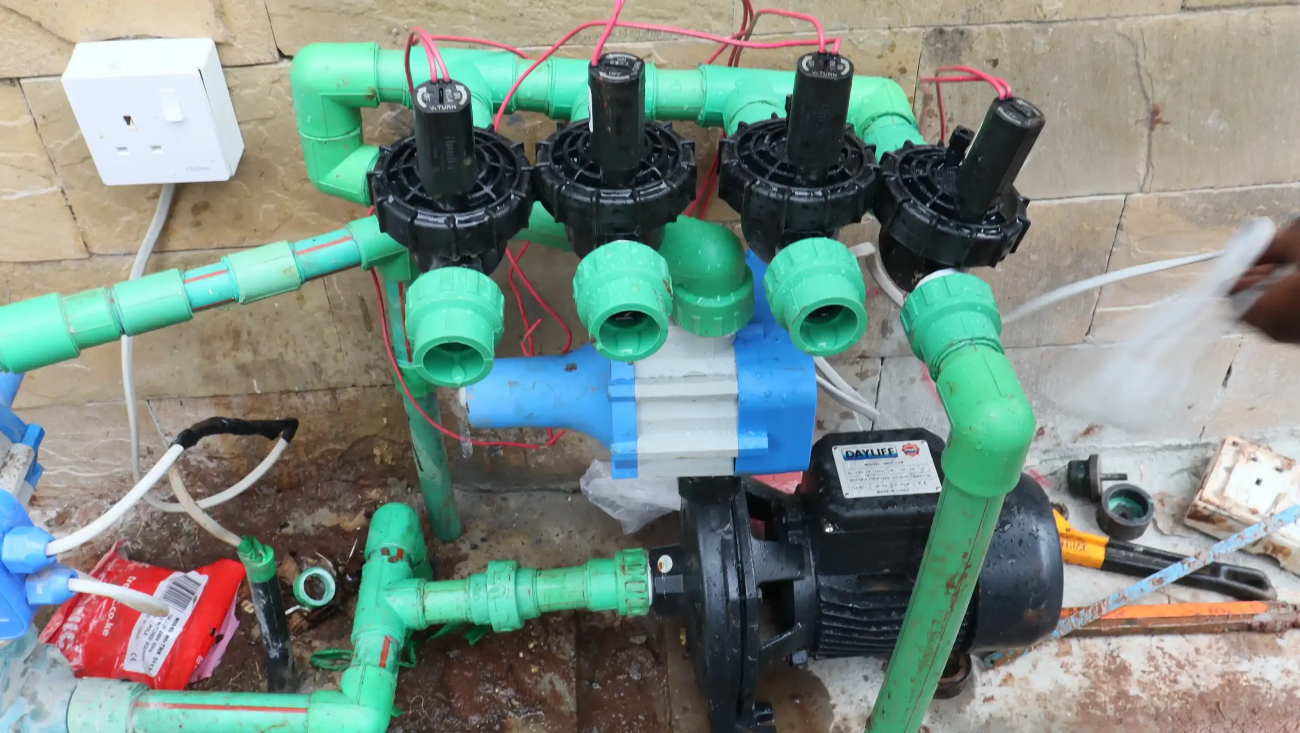 Home water pump with automatic pressure by Aqua Hub Kenya