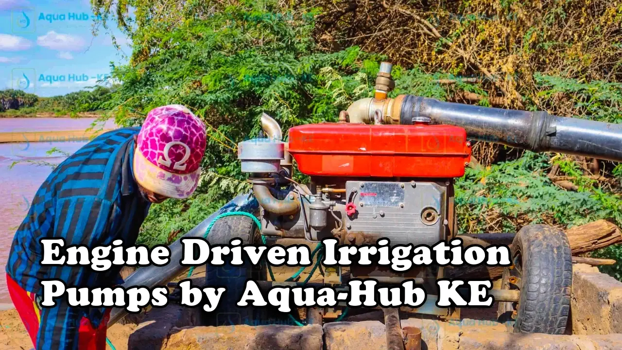 Engine driven irrigation pumps by Aqua Hub Kenya