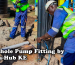 Borehole pump fitting by Aqua Hub Kenya